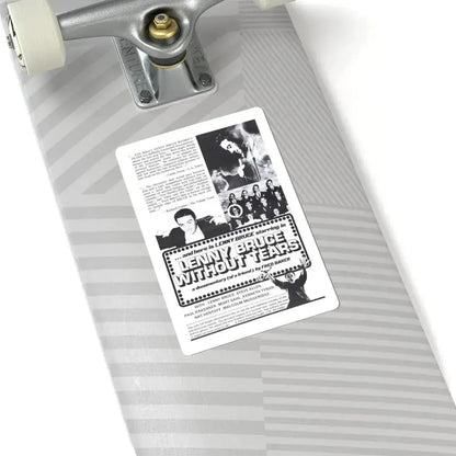 Lenny Bruce Without Tears 1972 Movie Poster - STICKER Vinyl Kiss-Cut Decal - The Sticker Space