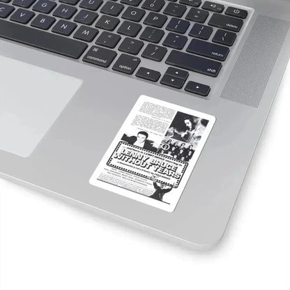 Lenny Bruce Without Tears 1972 Movie Poster - STICKER Vinyl Kiss-Cut Decal - The Sticker Space