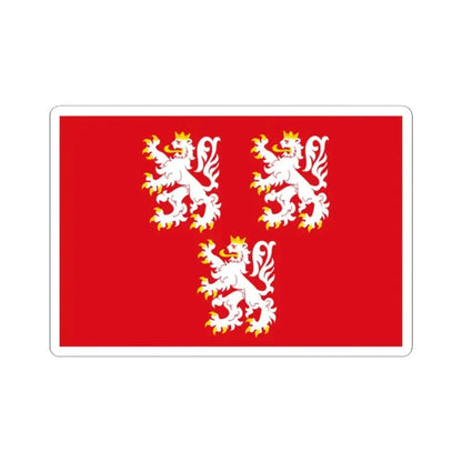 Lens vlag (Belgium) STICKER Vinyl Kiss-Cut Decal 2 Inch White - The Sticker Space