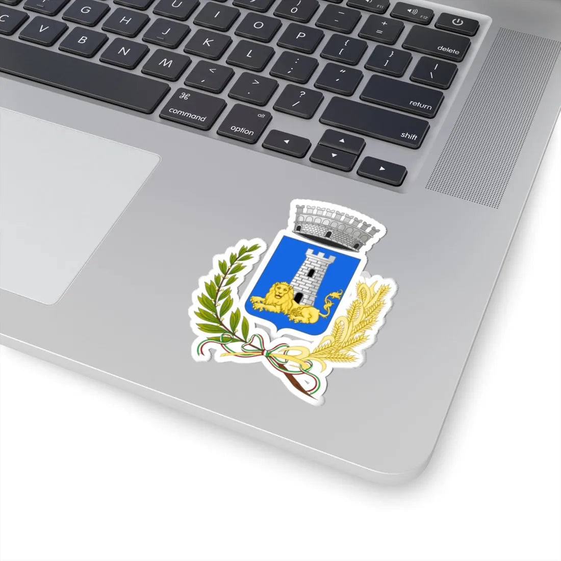 Lentini-Stemma (Italy) (Coat of Arms) STICKER Vinyl Kiss-Cut Decal - The Sticker Space