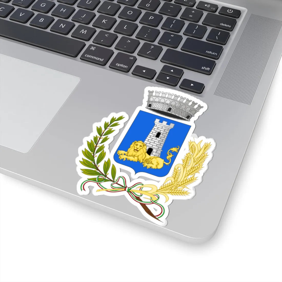 Lentini-Stemma (Italy) (Coat of Arms) STICKER Vinyl Kiss-Cut Decal - The Sticker Space
