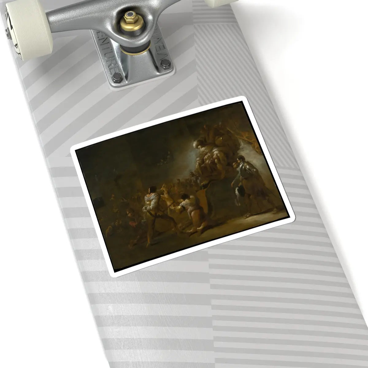 SKU:TSS-STICK-LNRBRM-6X6-1N1XG Sizes:6" × 6" Types:White