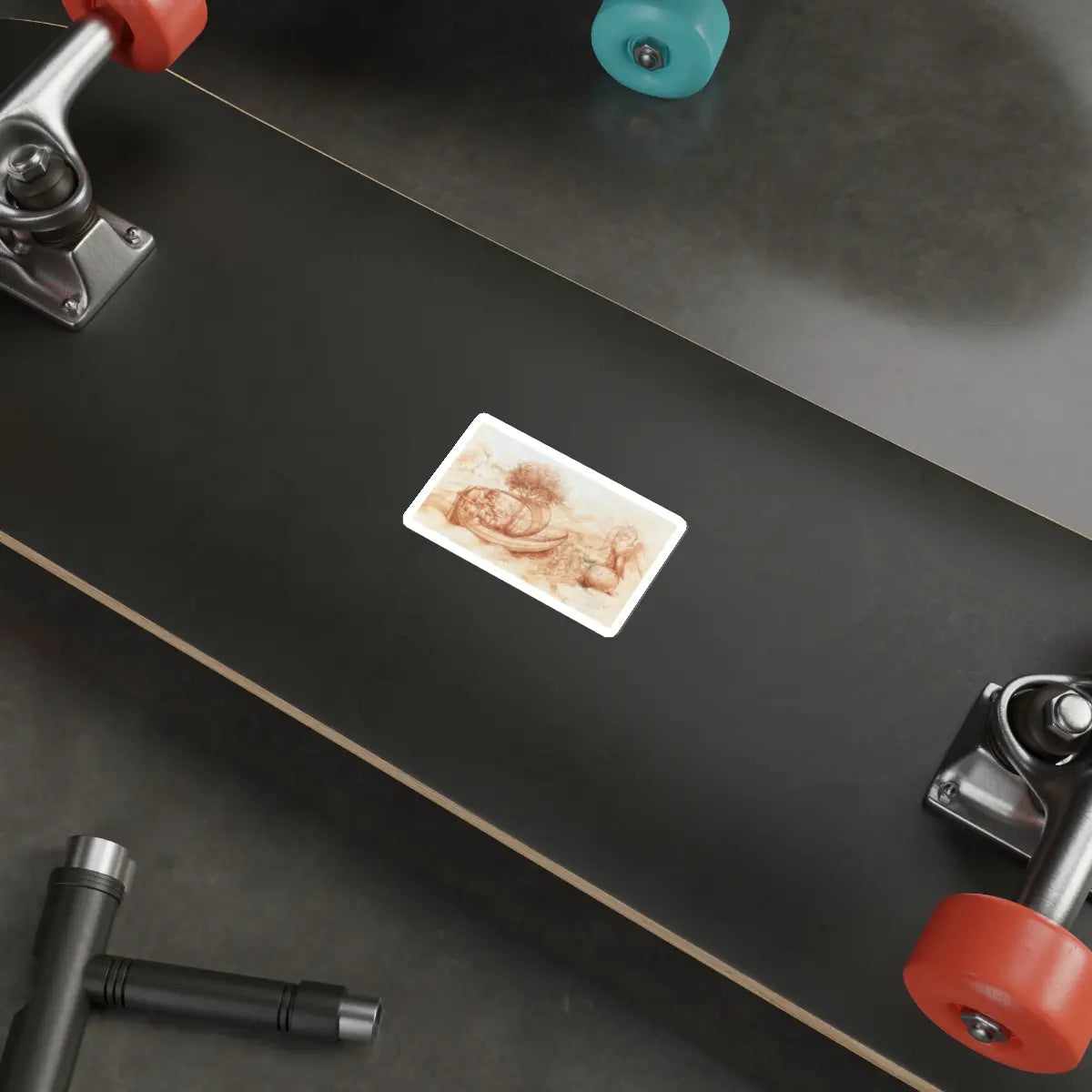 SKU:13818420642349217908 Sticker types:White Shape:Die-Cut Sizes:3" × 3"