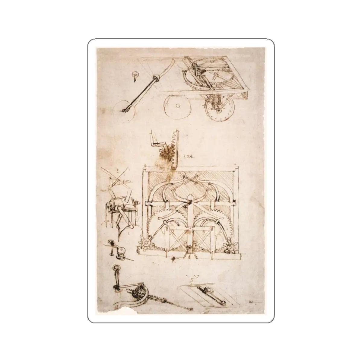 SKU:15787185830820681120 Sticker types:White Shape:Die-Cut Sizes:5" × 5"