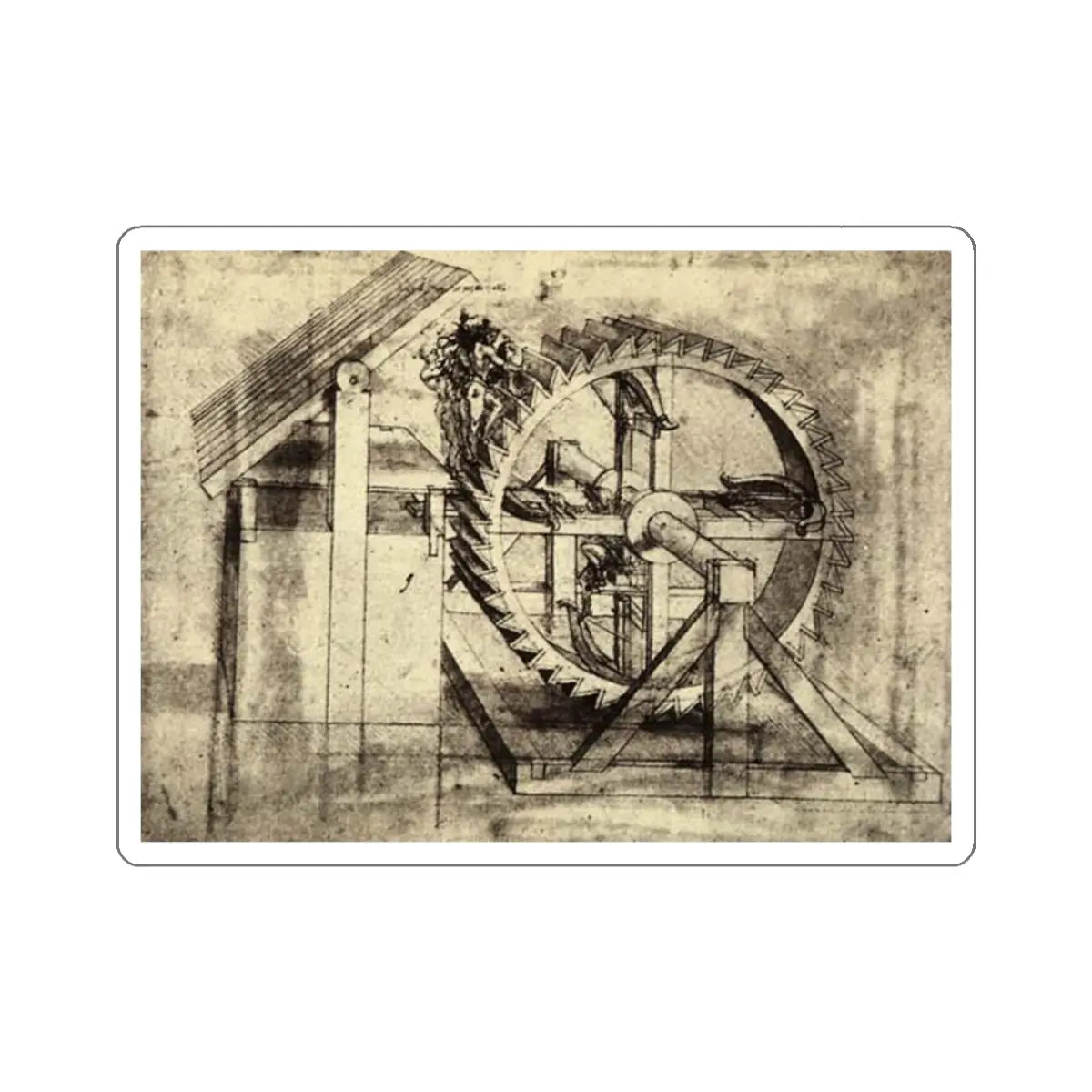 SKU:18533158719841682850 Sticker types:White Shape:Die-Cut Sizes:4" × 4"