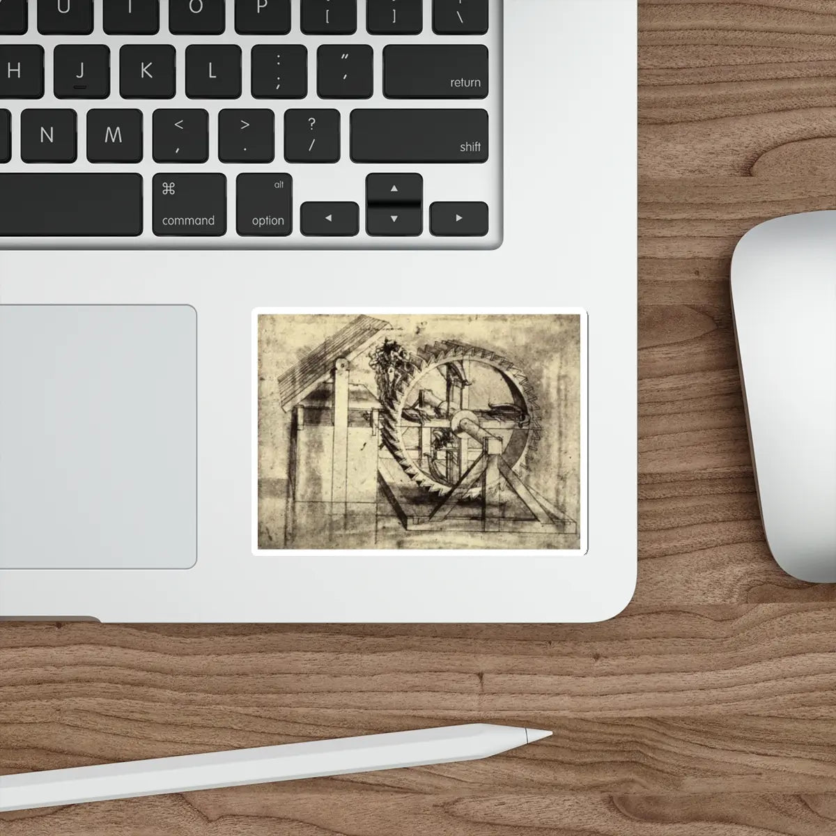 SKU:18533158719841682850 Sticker types:White Shape:Die-Cut Sizes:4" × 4"