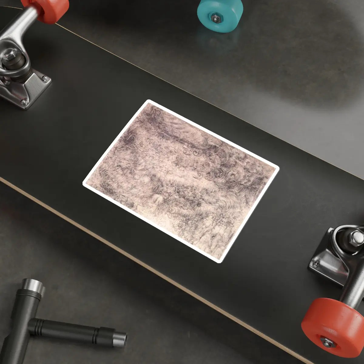 SKU:30777421325813860327 Sticker types:White Shape:Die-Cut Sizes:6" × 6"