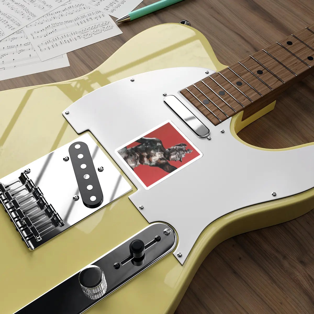 SKU:33699664711144221158 Sticker types:White Shape:Die-Cut Sizes:3" × 3"