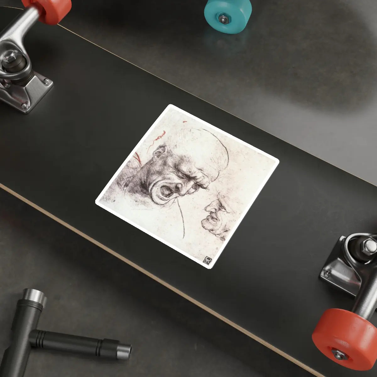 SKU:17484074892007197851 Sticker types:White Shape:Die-Cut Sizes:5" × 5"