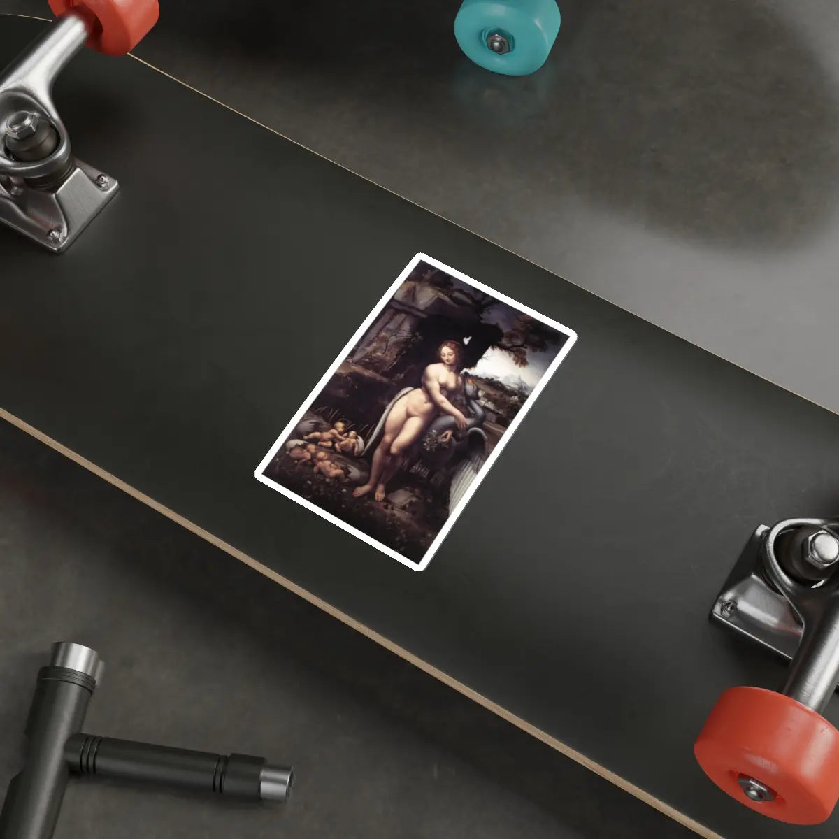 SKU:22856297679090259172 Sticker types:White Shape:Die-Cut Sizes:5" × 5"