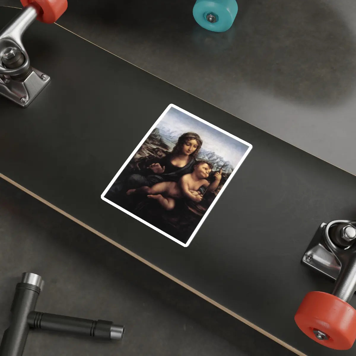 SKU:30466313186497793331 Sticker types:White Shape:Die-Cut Sizes:5" × 5"