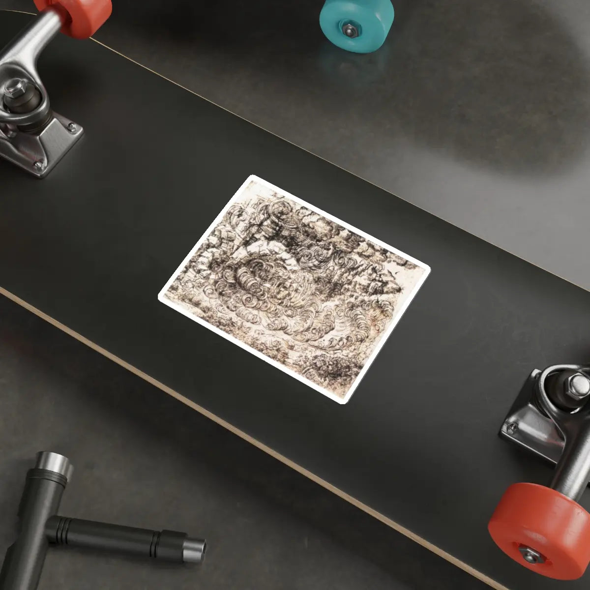 SKU:32409269931015384148 Sticker types:White Shape:Die-Cut Sizes:5" × 5"
