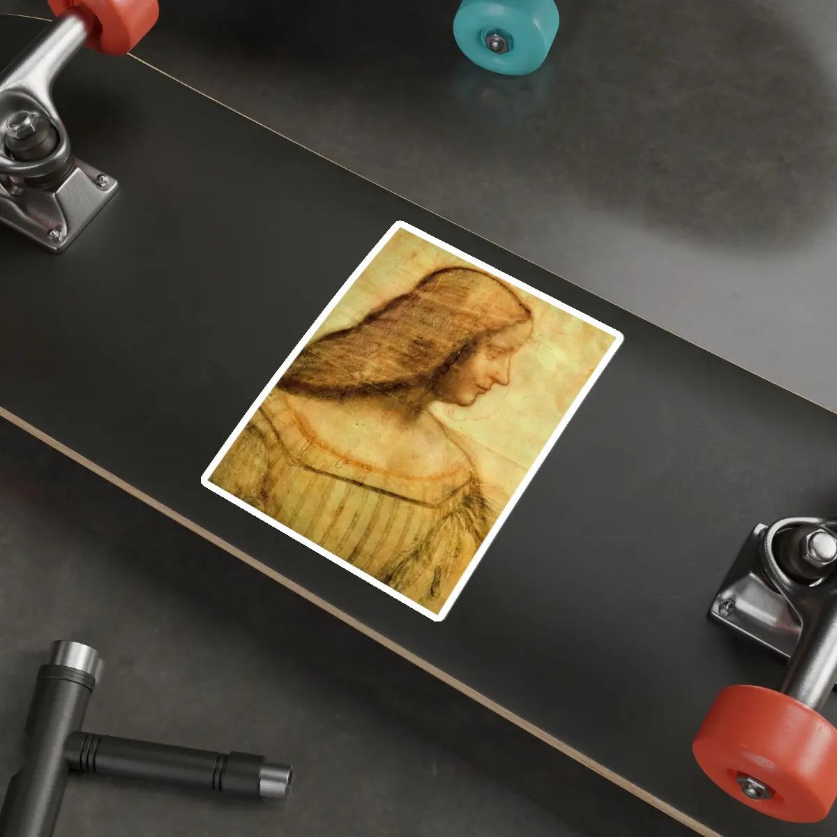 SKU:28794196660407150850 Sticker types:White Shape:Die-Cut Sizes:6" × 6"