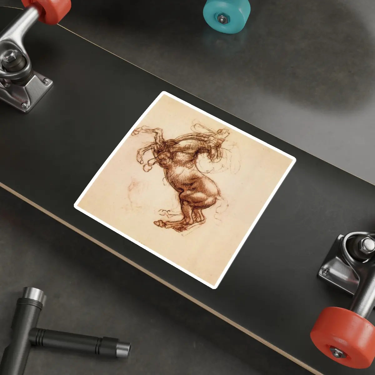 SKU:29729556997619959045 Sticker types:White Shape:Die-Cut Sizes:6" × 6"