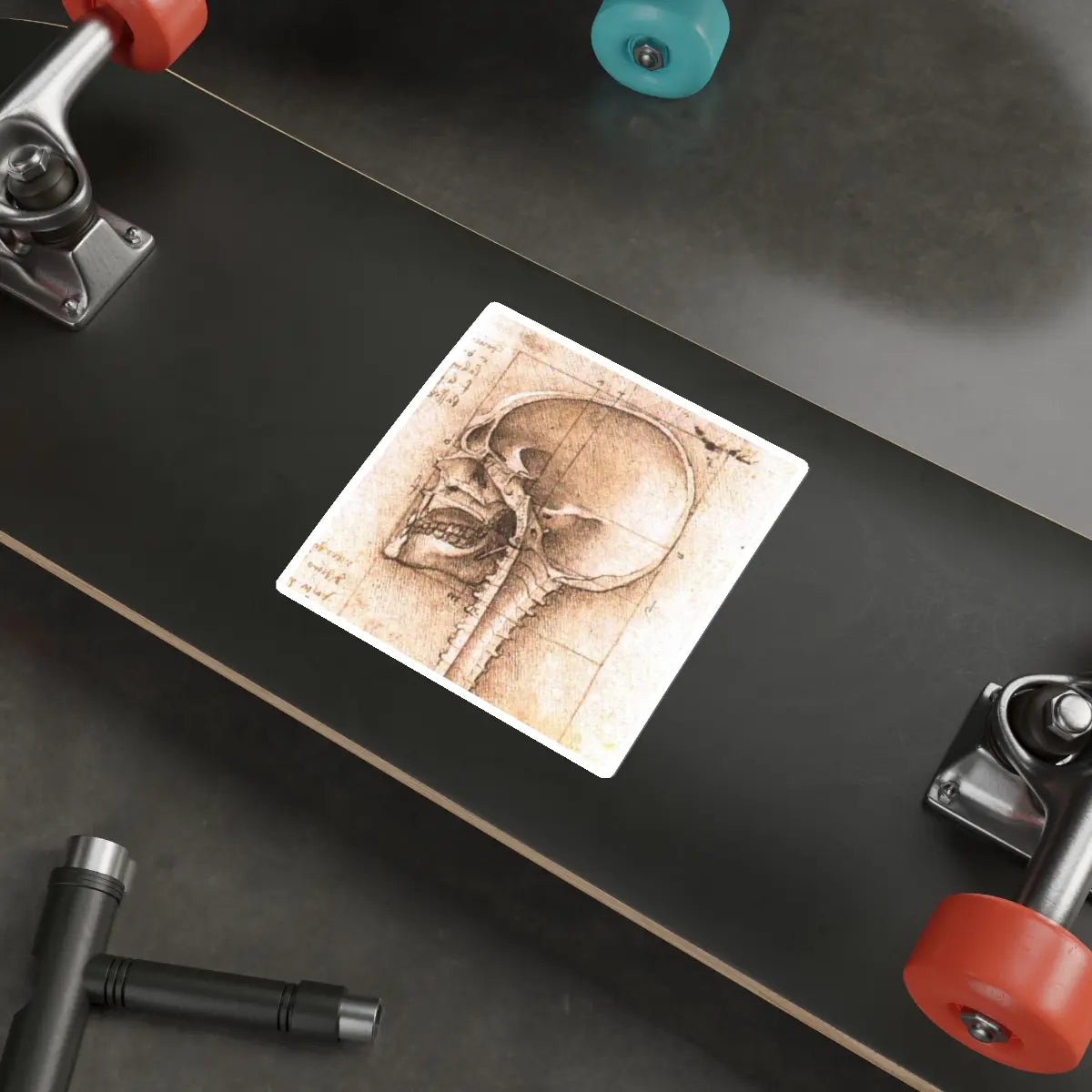 SKU:73265628842932030103 Sticker types:White Shape:Die-Cut Sizes:5" × 5"