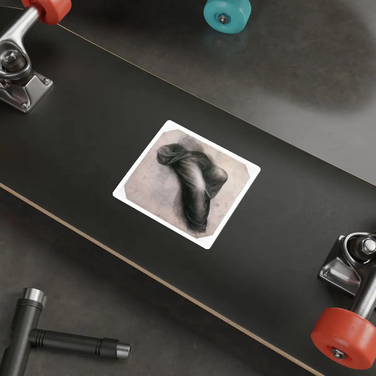 SKU:18542854998366686096 Sticker types:White Shape:Die-Cut Sizes:4" × 4"