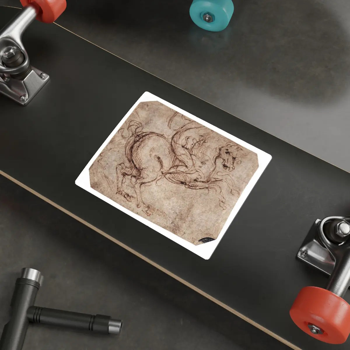 SKU:29792664486814951038 Sticker types:White Shape:Die-Cut Sizes:6" × 6"