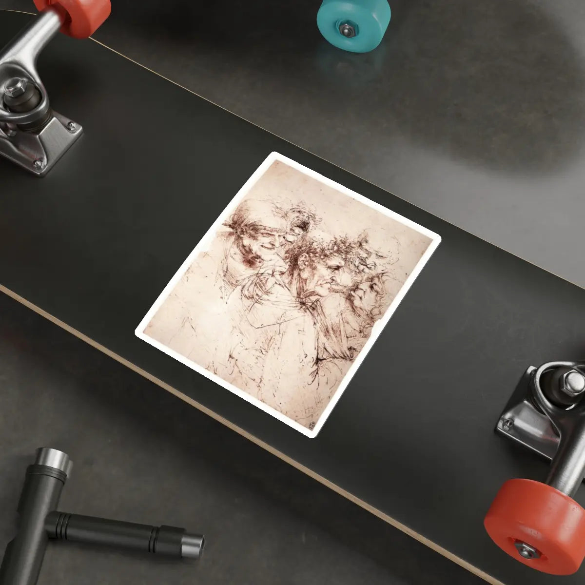 SKU:10390316251228329172 Sticker types:White Shape:Die-Cut Sizes:6" × 6"