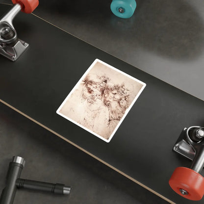 SKU:33175581066842889293 Sticker types:White Shape:Die-Cut Sizes:5" × 5"