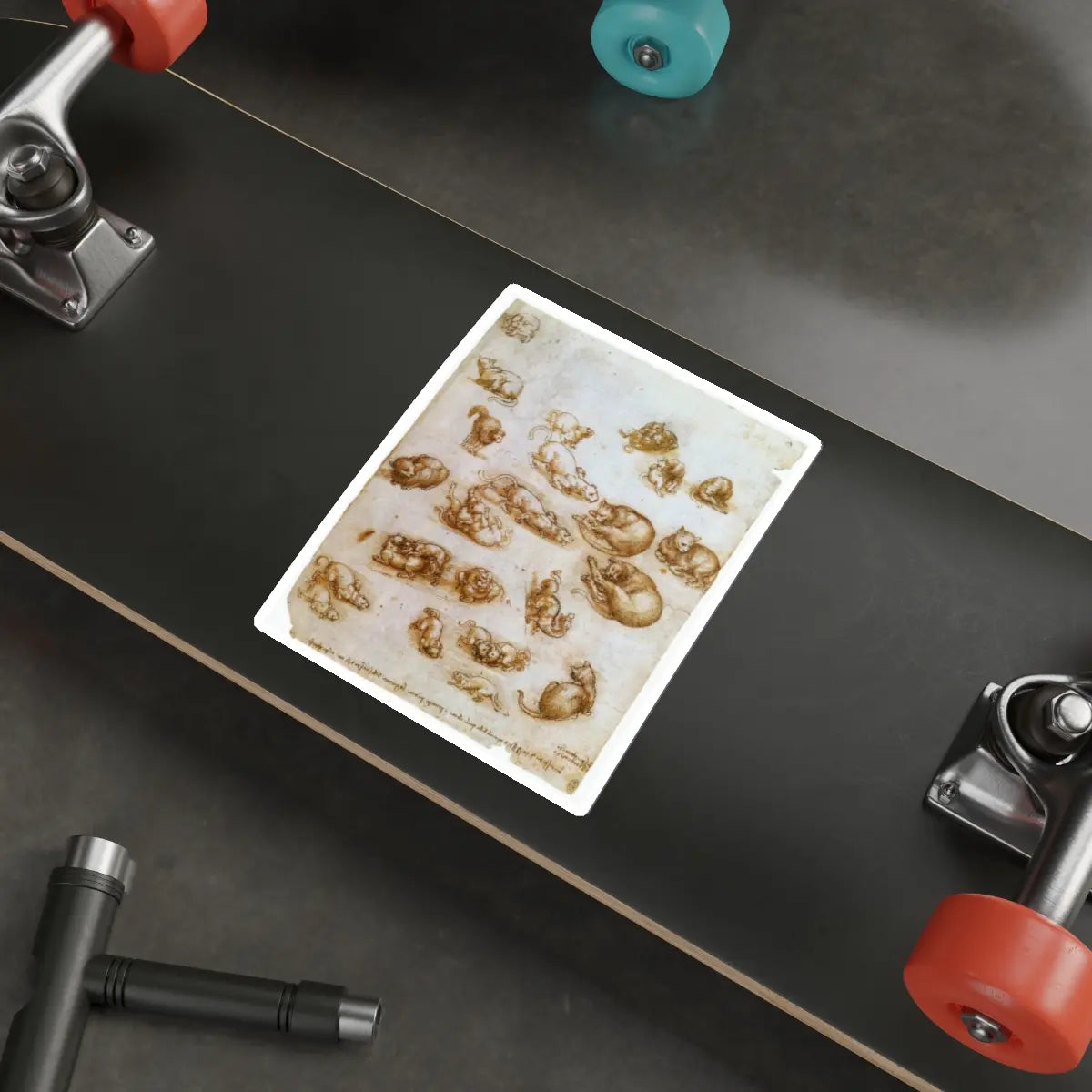 SKU:11430127333870771685 Sticker types:White Shape:Die-Cut Sizes:6" × 6"