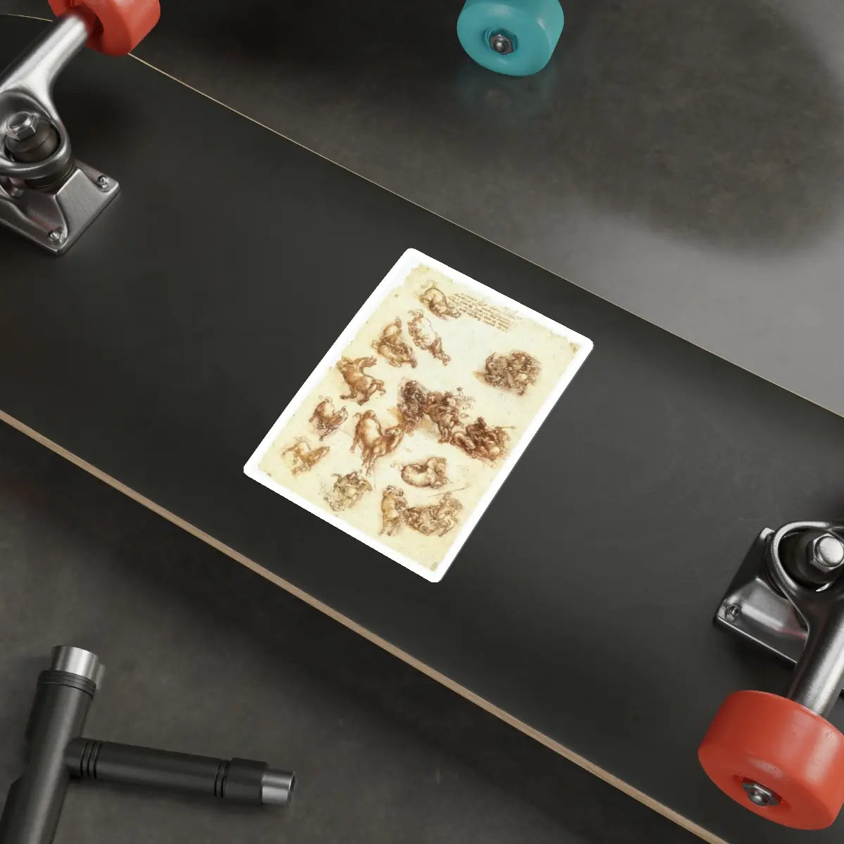 SKU:11287966982102997422 Sticker types:White Shape:Die-Cut Sizes:5" × 5"