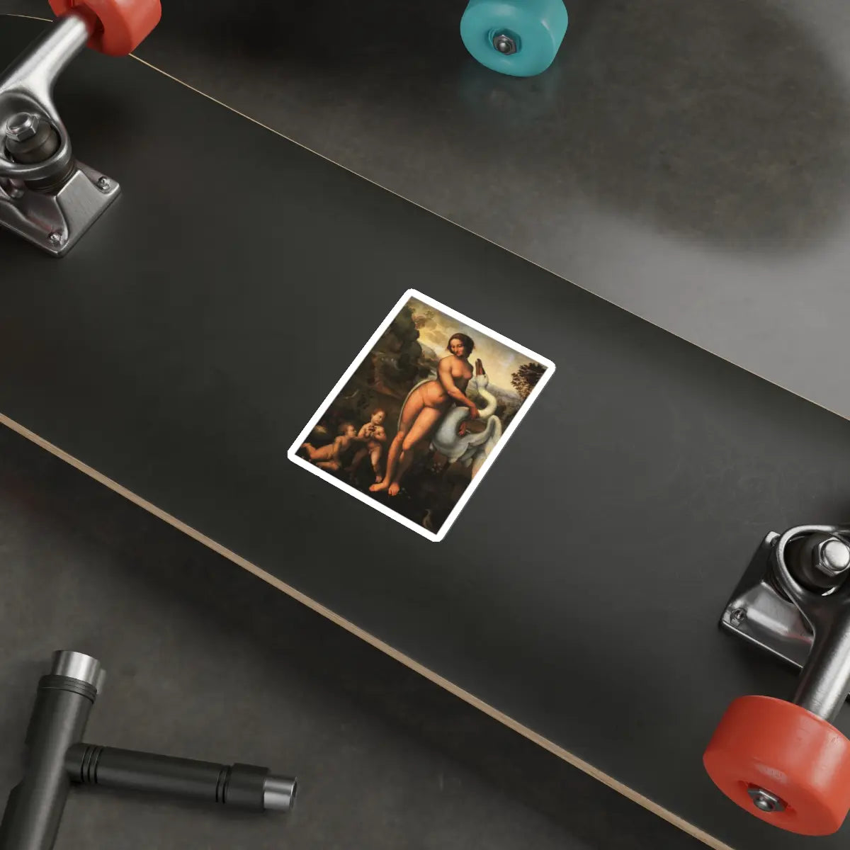 SKU:22697974282871635785 Sticker types:White Shape:Die-Cut Sizes:4" × 4"