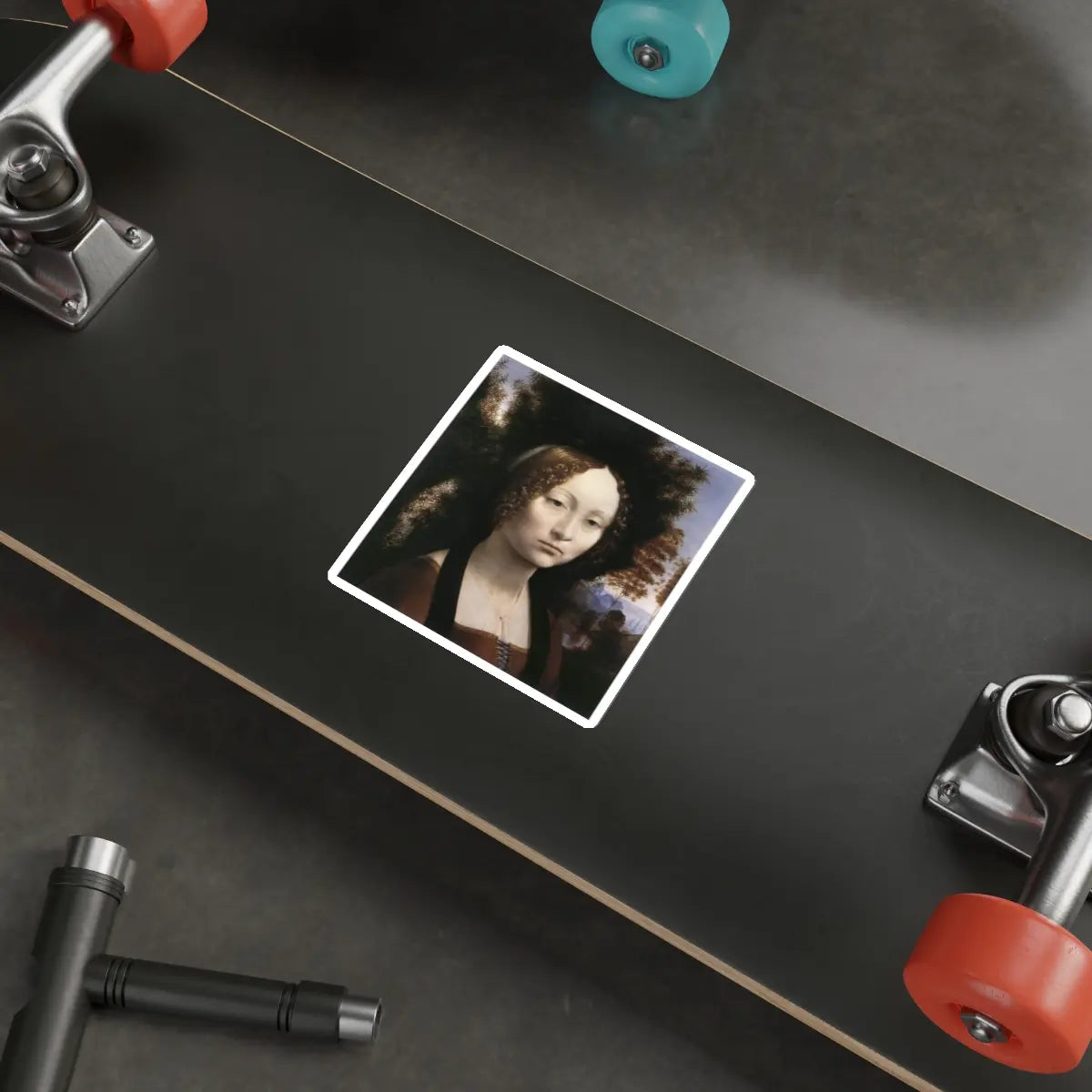 SKU:14236881583919107621 Sticker types:White Shape:Die-Cut Sizes:4" × 4"