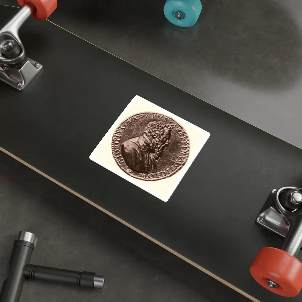 SKU:14571651042459398005 Sticker types:White Shape:Die-Cut Sizes:4" × 4"