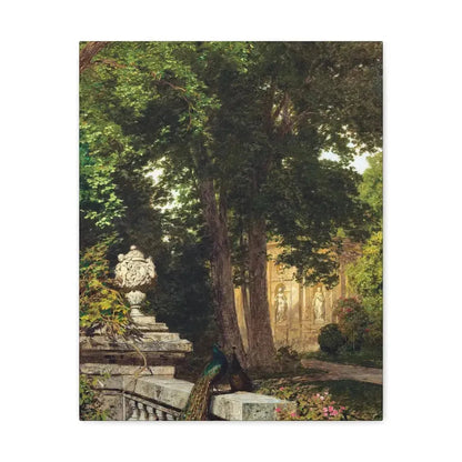 Leopold Rothaug (1868-1959) Park landscape 1917 - Canvas Wall Art 16″ x 20″ 1.25" - The Sticker Space