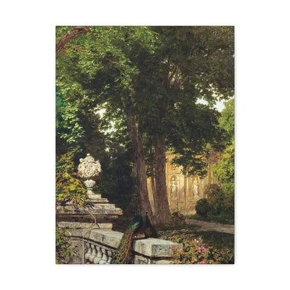 Leopold Rothaug (1868-1959) Park landscape 1917 - Canvas Wall Art 18″ x 24″ 1.25" - The Sticker Space
