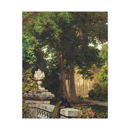 Leopold Rothaug (1868-1959) Park landscape 1917 - Canvas Wall Art 24″ x 30″ 1.25" - The Sticker Space