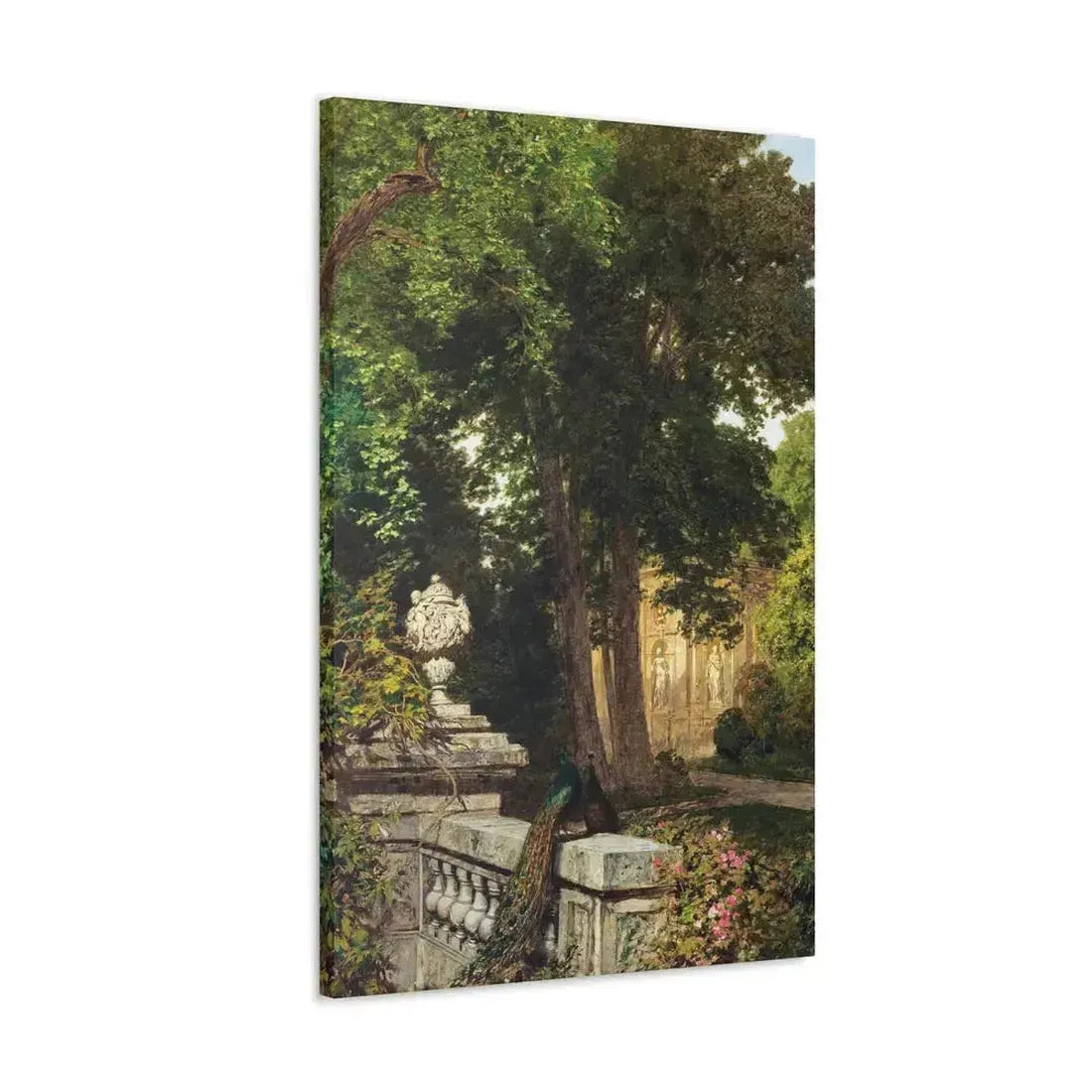 Leopold Rothaug (1868-1959) Park landscape 1917 - Canvas Wall Art - The Sticker Space