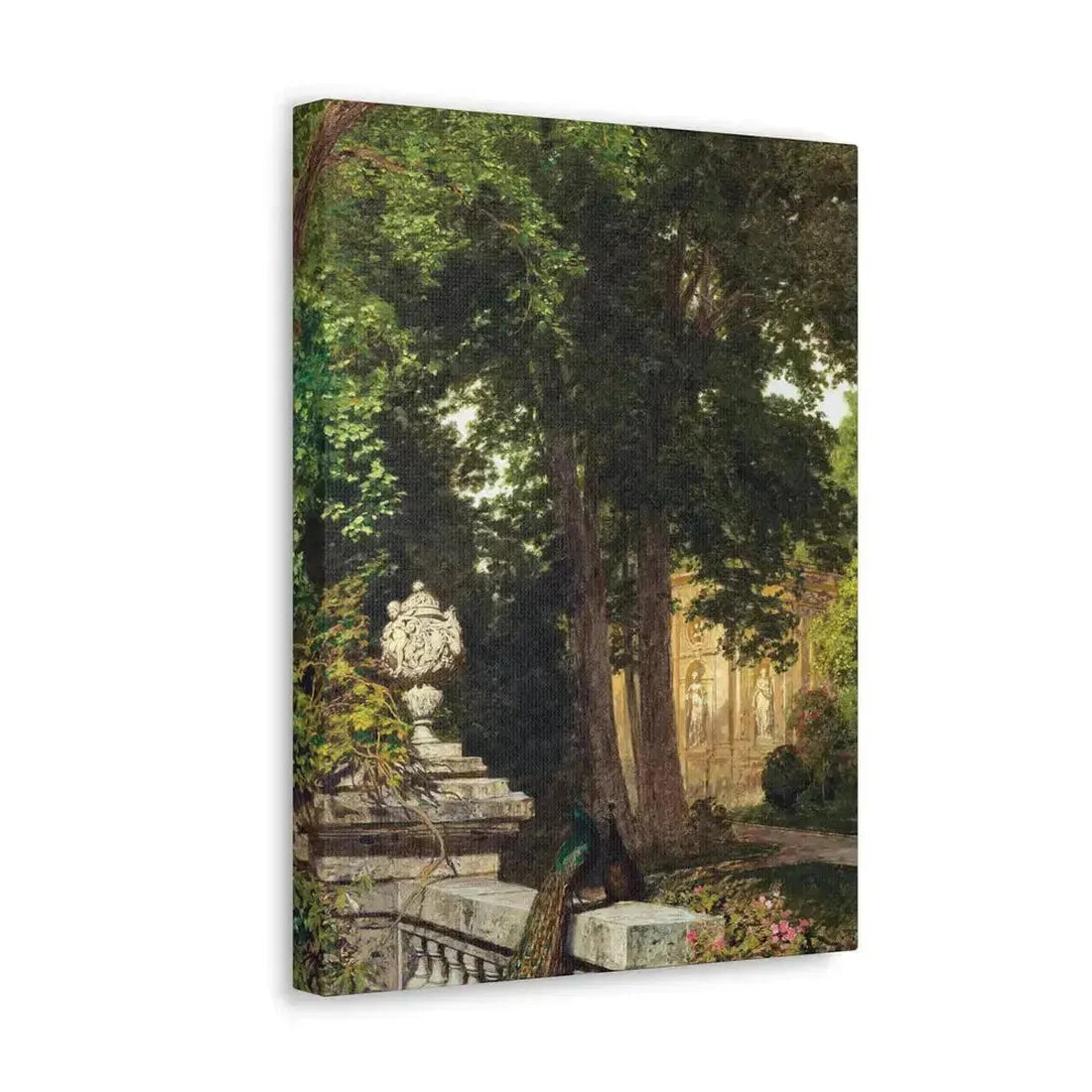 Leopold Rothaug (1868-1959) Park landscape 1917 - Canvas Wall Art - The Sticker Space