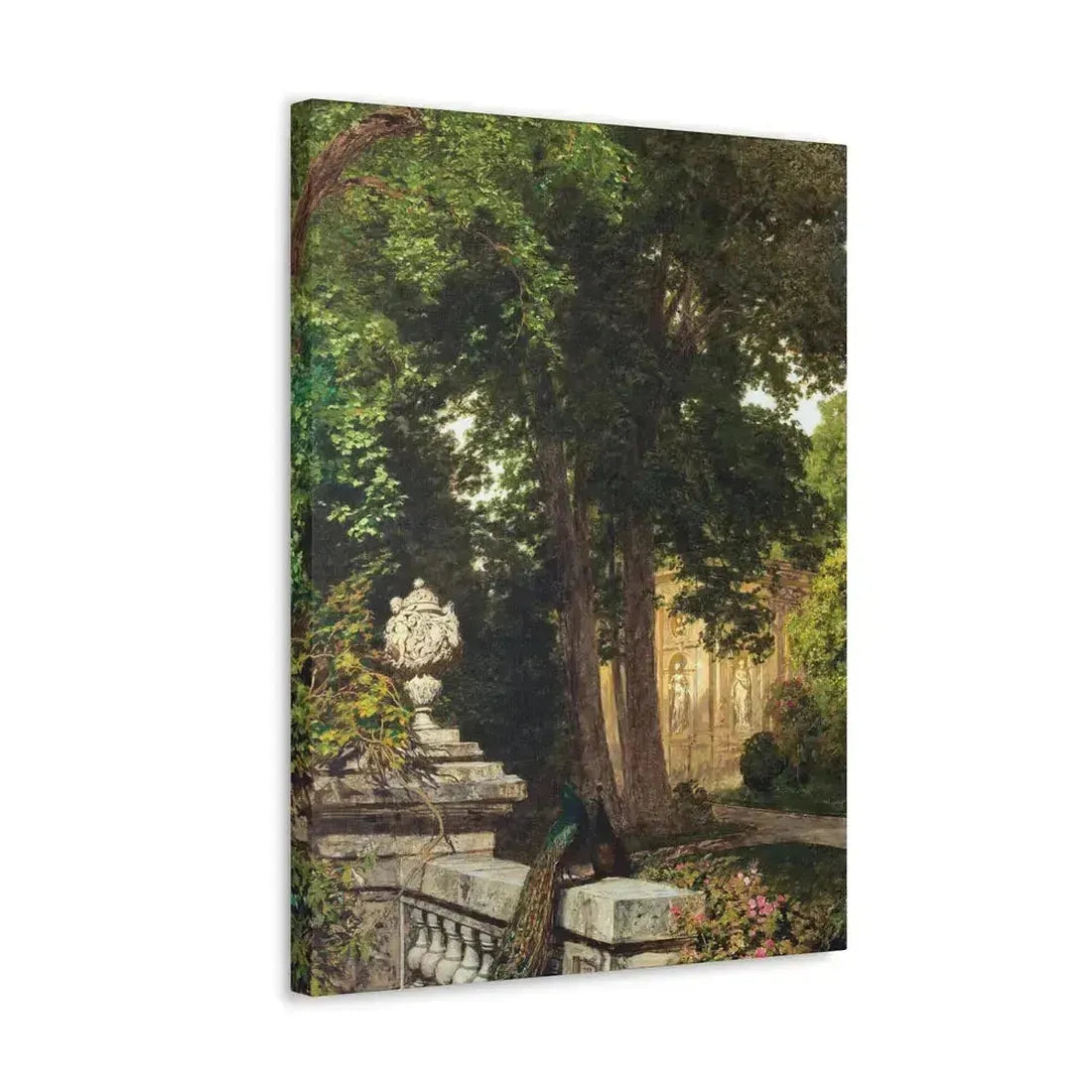 Leopold Rothaug (1868-1959) Park landscape 1917 - Canvas Wall Art - The Sticker Space