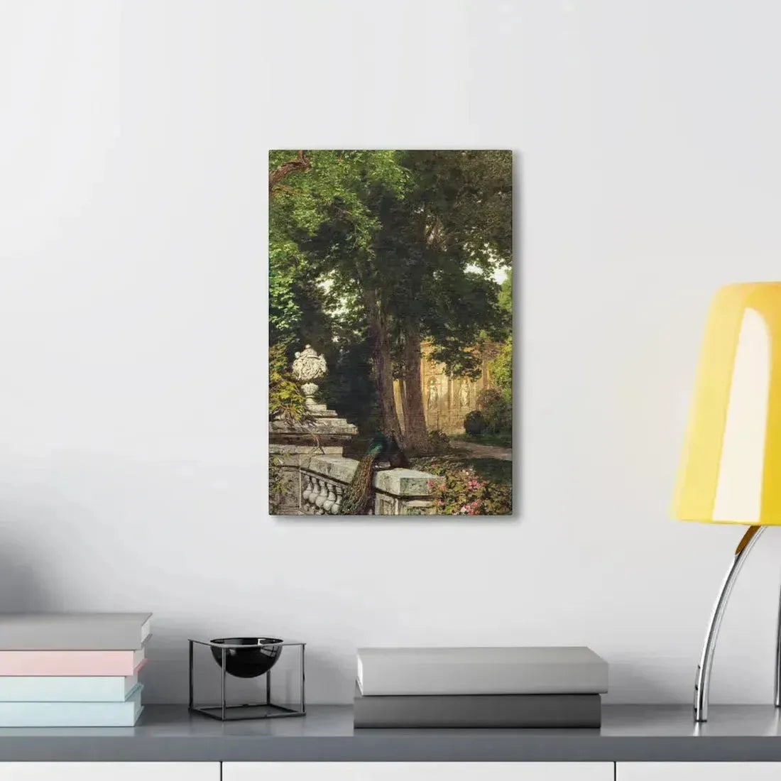 Leopold Rothaug (1868-1959) Park landscape 1917 - Canvas Wall Art - The Sticker Space