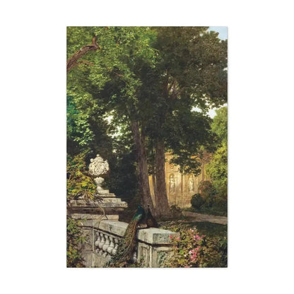 Leopold Rothaug (1868-1959) Park landscape 1917 - Canvas Wall Art - The Sticker Space