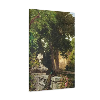 Leopold Rothaug (1868-1959) Park landscape 1917 - Canvas Wall Art - The Sticker Space