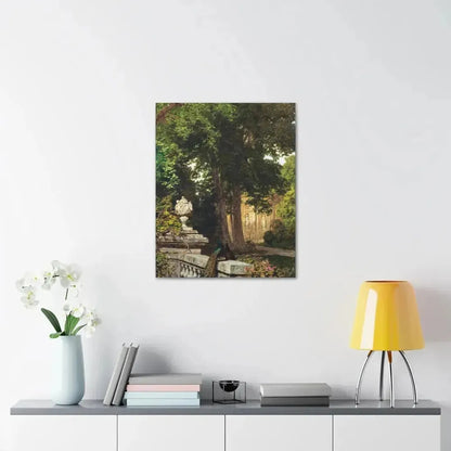 Leopold Rothaug (1868-1959) Park landscape 1917 - Canvas Wall Art - The Sticker Space