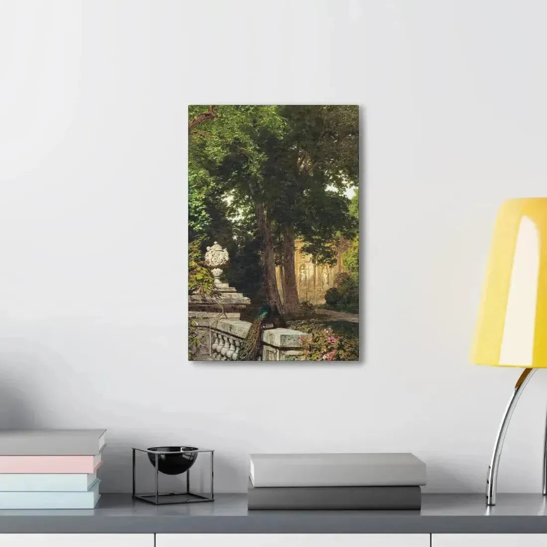 Leopold Rothaug (1868-1959) Park landscape 1917 - Canvas Wall Art - The Sticker Space