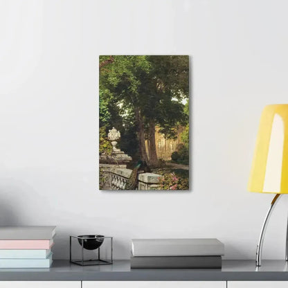 Leopold Rothaug (1868-1959) Park landscape 1917 - Canvas Wall Art - The Sticker Space
