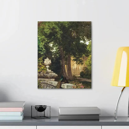 Leopold Rothaug (1868-1959) Park landscape 1917 - Canvas Wall Art - The Sticker Space