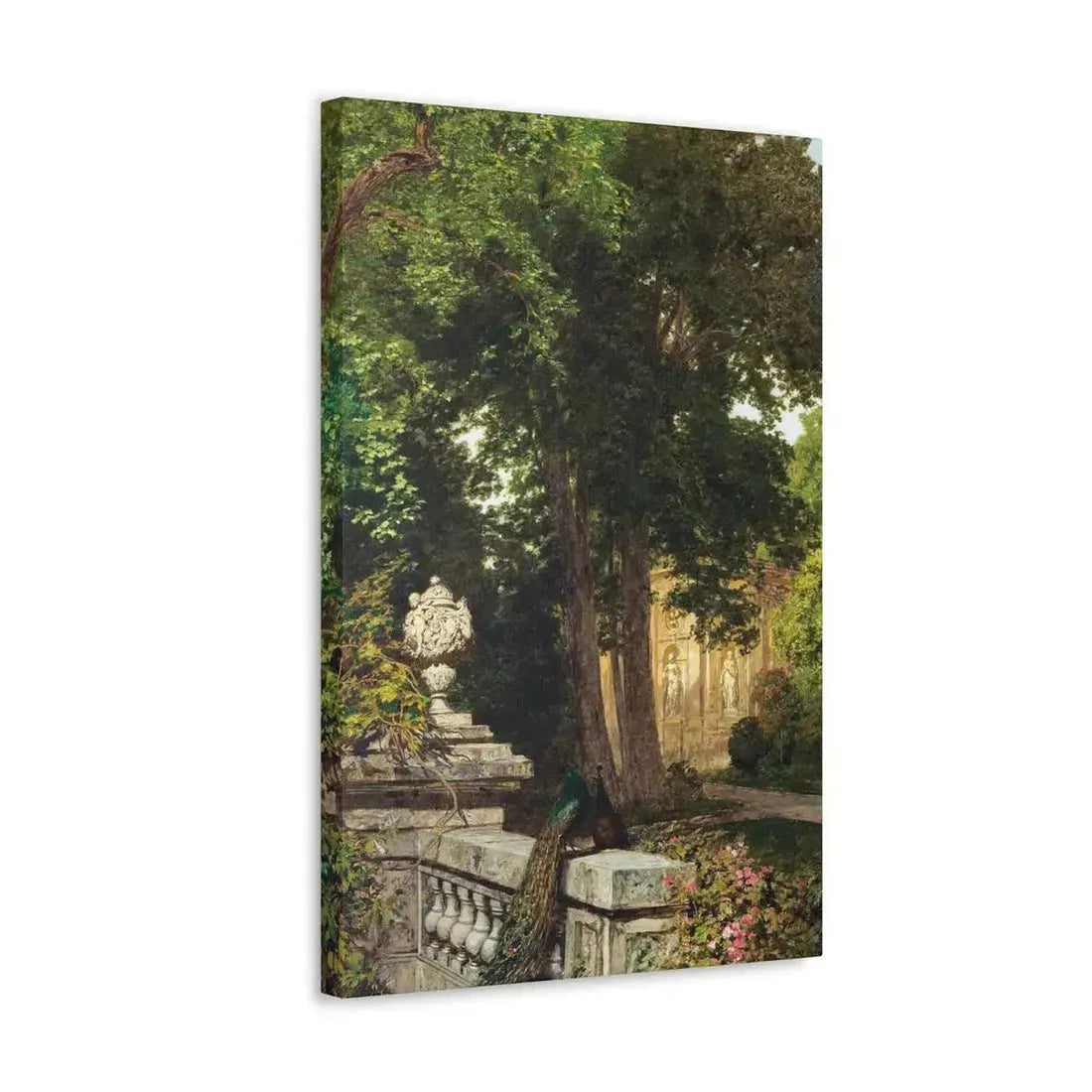 Leopold Rothaug (1868-1959) Park landscape 1917 - Canvas Wall Art - The Sticker Space