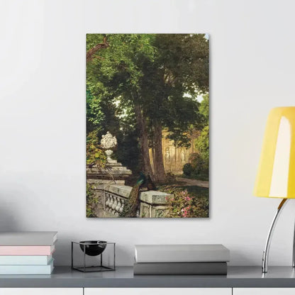 Leopold Rothaug (1868-1959) Park landscape 1917 - Canvas Wall Art - The Sticker Space