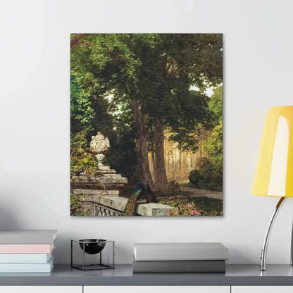 Leopold Rothaug (1868-1959) Park landscape 1917 - Canvas Wall Art - The Sticker Space