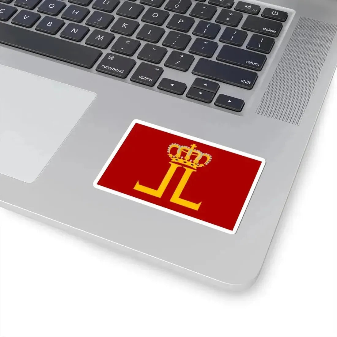 Leopoldsburg vlag (Belgium) STICKER Vinyl Kiss-Cut Decal - The Sticker Space