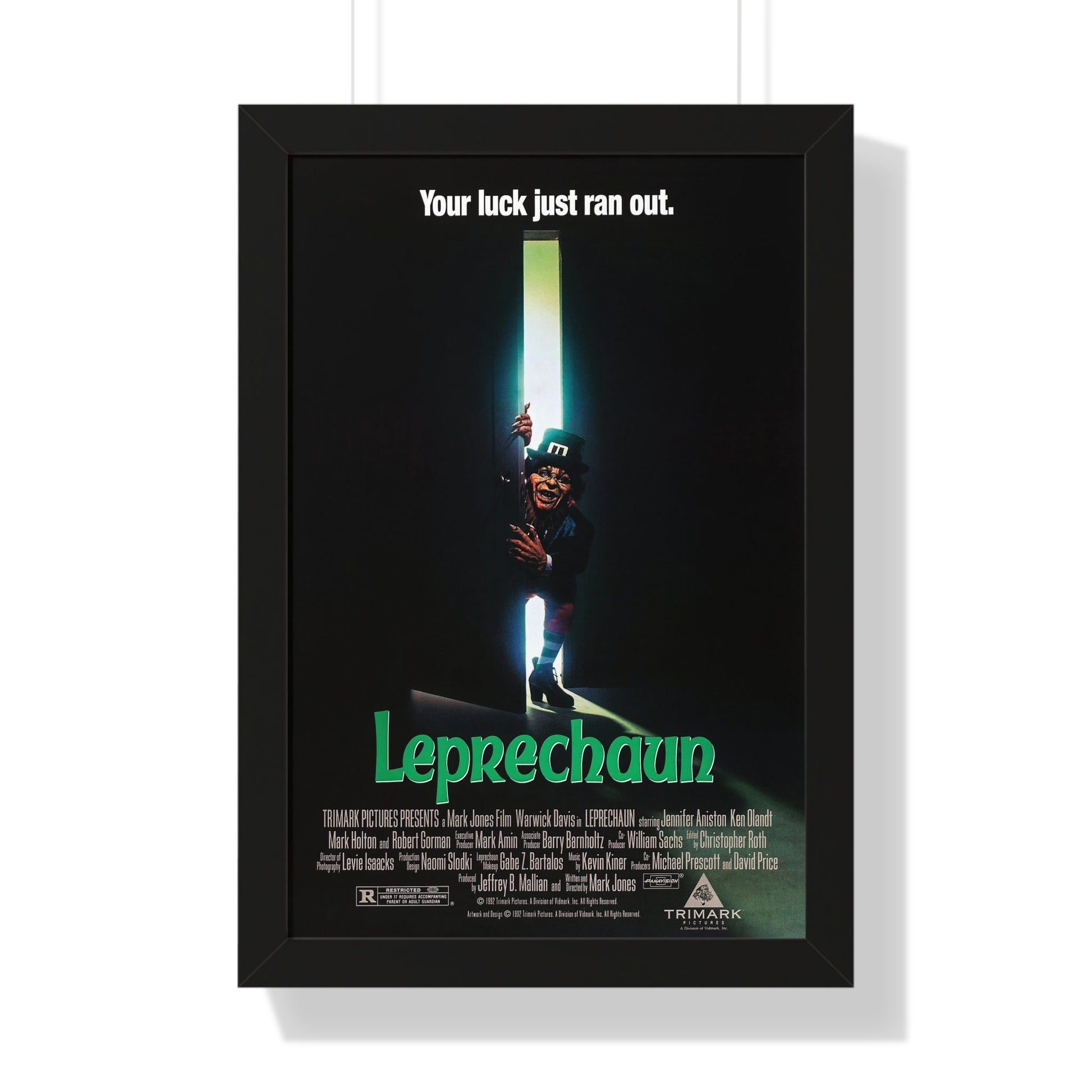 LEPRECHAUN 1993 - Framed Movie Poster-16″ x 24″-The Sticker Space