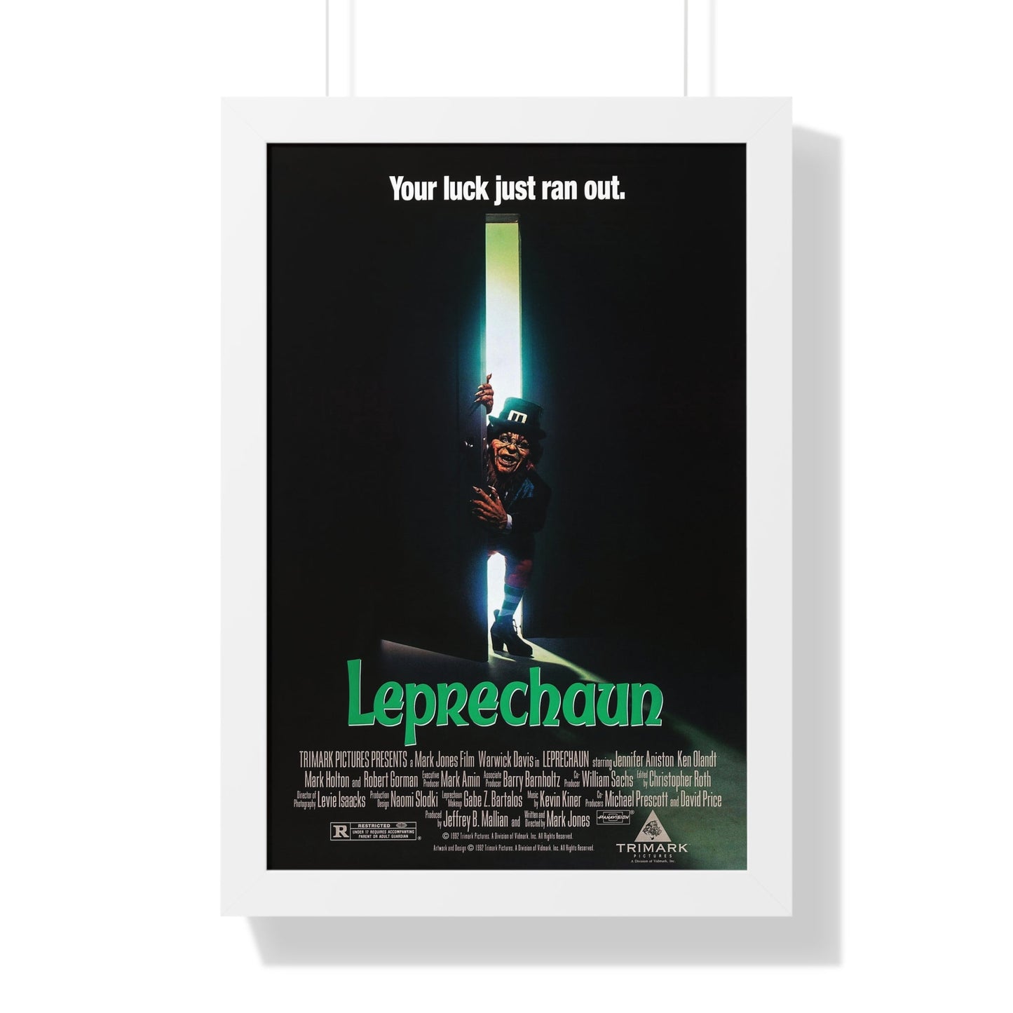 LEPRECHAUN 1993 - Framed Movie Poster-16″ x 24″-The Sticker Space