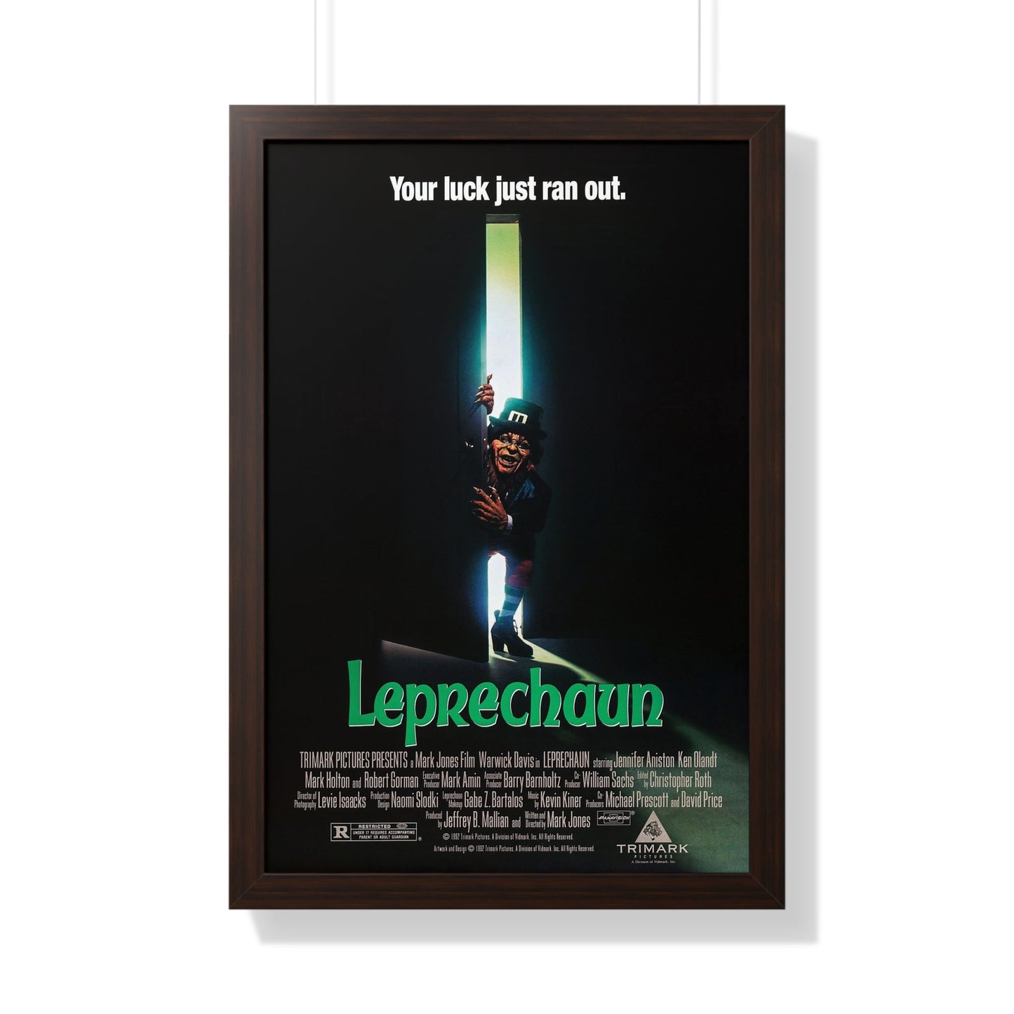 LEPRECHAUN 1993 - Framed Movie Poster-20" x 30"-The Sticker Space