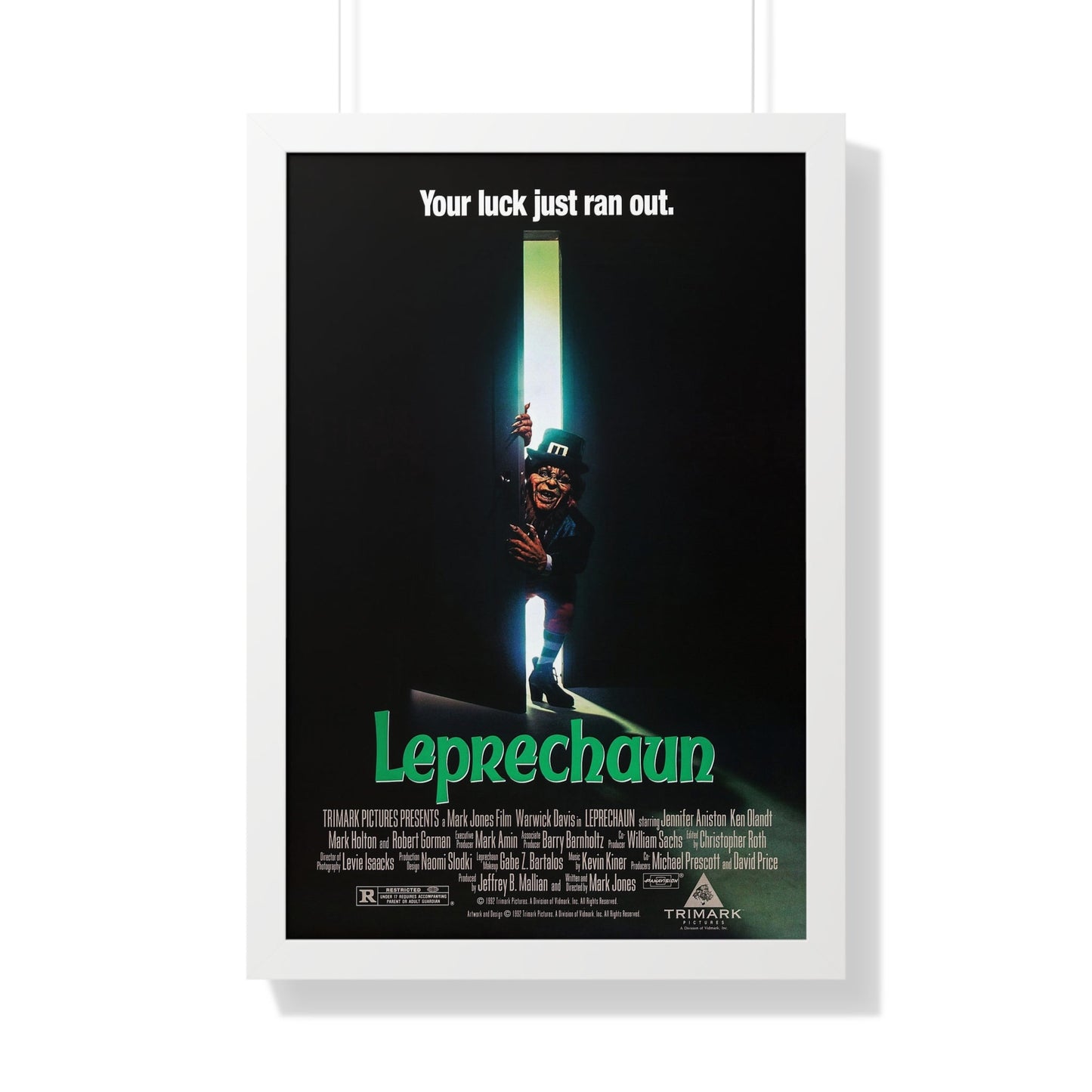 LEPRECHAUN 1993 - Framed Movie Poster-20" x 30"-The Sticker Space