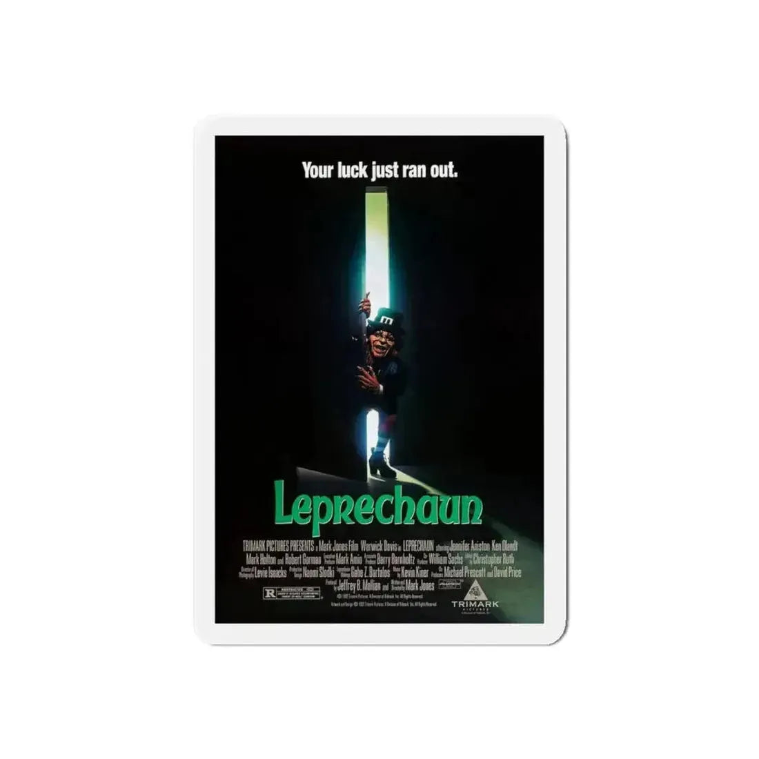 LEPRECHAUN 1993 Movie Poster - Refrigerator Magnet - The Sticker Space